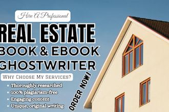 be real estate ebook, personal finance, business guide book and ebook