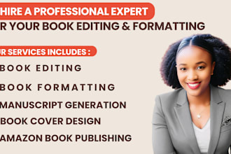 do book typesetting formatting editing manuscript drafting paperback formatting