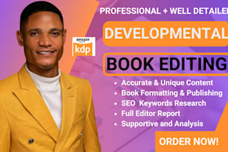 book developmental editor manuscript format ebook proofreading novel line edit