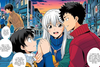 write manga anime story nsfw story webcomic script comic book webtoon futa story