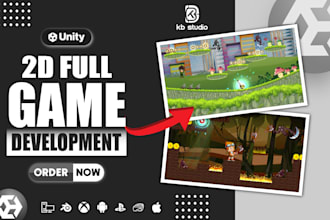 develop 2d unity games for all platforms