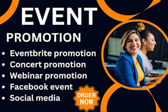 do event promotion, eventbrite promotion setup expert, maximize your event