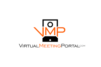design special magnificent virtual meeting portal logo