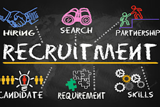 prepare linkedin database using recruiter for black talent