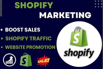 do advance shopify marketing, shopify promotion and shopify store sales funnel