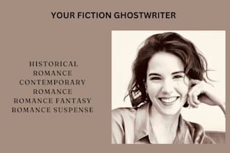 be your romance, romance fantasy, erotic ebook ghostwriter