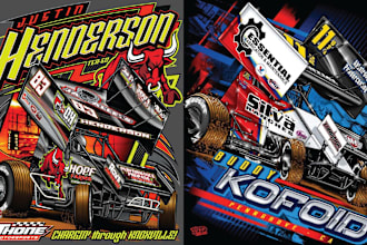 drag racing tshirt design