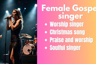 be your worship singer gospel singer christian song edm praise soulful
