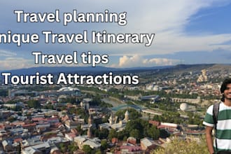 create your bespoke travel plan and itinerary