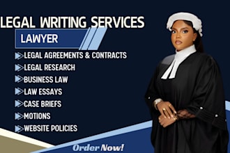do legal research and legal documents