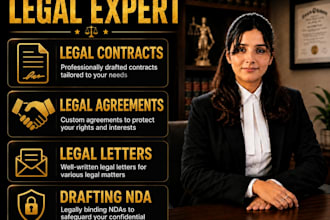 draft your legal agreements ,legal contracts and nda