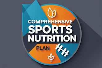 create personalized sports nutrition plans to fuel your performance