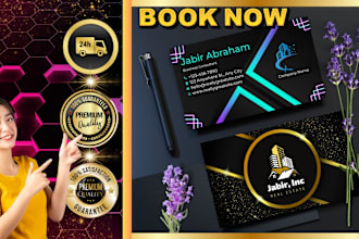 design luxury business card and branding stationery