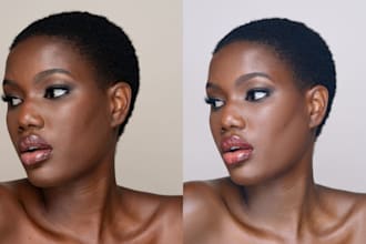 do skin retouch photo retouching