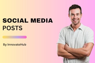 design and post marketing content for your facebook, instagram, pinterest