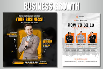 design professional corporate posters, flyers, and brochures