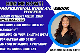be your ebook writer, ghost writer, book writer, ghost book writer