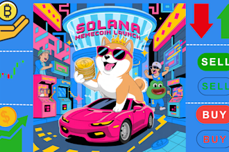 market solana meme coin, solana token, meme coin token and community moderator