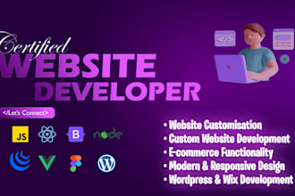 do website development and figma designing and website seo