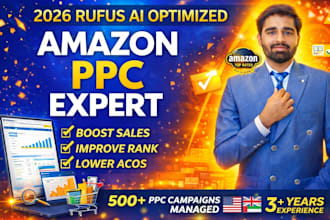setup, manage and optimise amazon PPC campaigns amazon fba ppc ads campaign