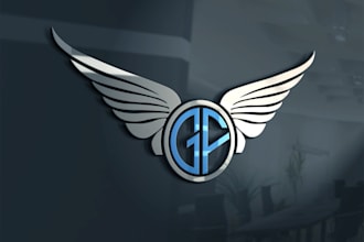 create a professional 3d business logo design