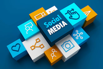 be your social media marketing manager