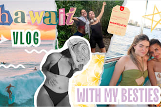 design you youtube thumbnails for vlogs, travel, and more