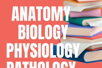 teach you anatomy, biology, physiology, chemistry, pathology