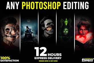 do photo retouch editing job manipulation and background removal for real estate