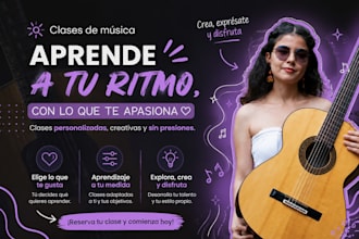 clases de guitarra acústica o eléctrica adaptadas a ti