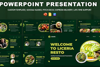do powerpoint redesign, canva presentation, google slides