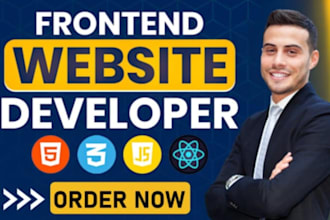 create rebuild fullstack web development or expert front end website developer