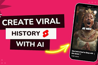 do viral faceless ai history video for tiktok ,youtube ai shorts ,ai bible story