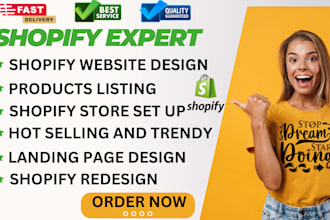 design shopify website, jewelry store, fashion website, clothing store, skincare