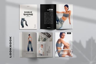 desing  amazing product catalogs, lookbooks and line sheet