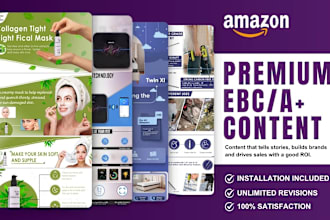 design amazon ebc content, a plus content or listing images