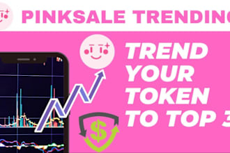 build a pinksale bot, dextool trending bot, trending bot, cmc bot