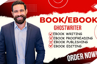 amazon kdp ebook ghostwriter nonfiction ghost book writer fiction ebook writer