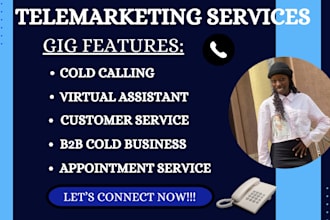 do b2b cold calling, telemarketing, real estate appointment setting