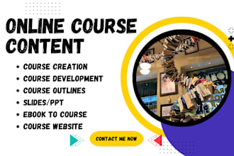 do online course creation, ebook online course help, online course website vlc