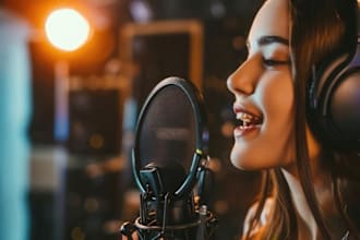 be your female singer, gospel music producer, christian song vocalist,