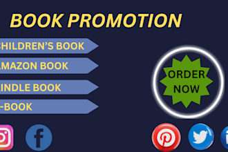 create a book promotion page with interview on my blog