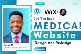medical website, healthcare website, dental website, home care, clinic website