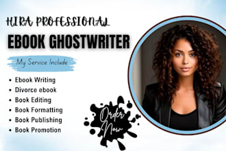 be your ebook writer, divorce ebook, self help, amazon kdp, book publishing