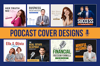 do podcast cover art design, podcast artwork