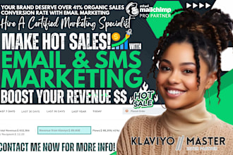 setup mailchimp ecommerce shopify klaviyo email marketing sales funnel flows