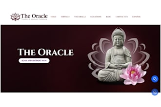 design spiritual website astrology website psychic website tarot reading website