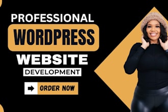design wordpress ecommerce webshop with elementor and woocommerce