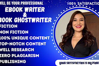be your ebook writer, ghost writer, book writer, ghost book writer