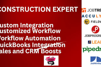 setup wrike leap fieldwire jobprogress acculynx jobtread pipedrive jobnimbus CRM